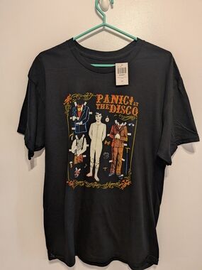 Panic! At The Disco Black Short Sleeve Graphic Tee
